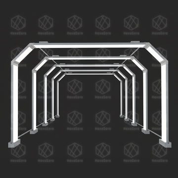 Light Tunnel (240mm) for Garages, Car Detailing Shops