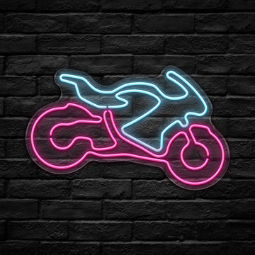 Motorbike LED Neon Sign