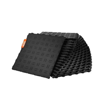 Diamond-Plate Interlocking Garage Floor Tiles (25/50 sq. ft. Packs)
