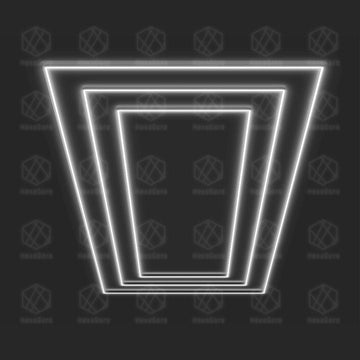 Large Rectangular Lights Grid - Triple (2.4M * 4.8M) - HexaGara