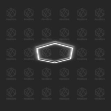 Hexagon Lights Grid - Large Individual Hexagons (4' * 3'6"/ 1.2M x 1M) - HexaGara