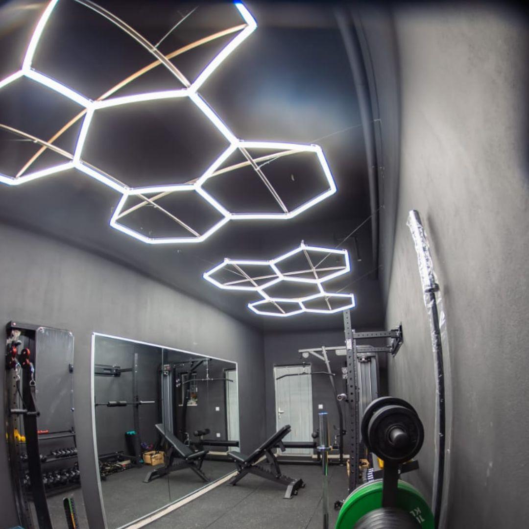 Best Lighting Design for Gyms - HexaGara