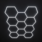 Grille lumineuse hexagonale - 11 hexagones (8' x 11'1