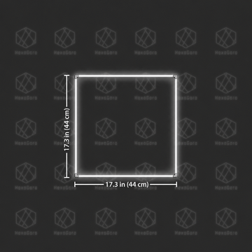 Single Square Light Grid (17" x 17") Dimmable