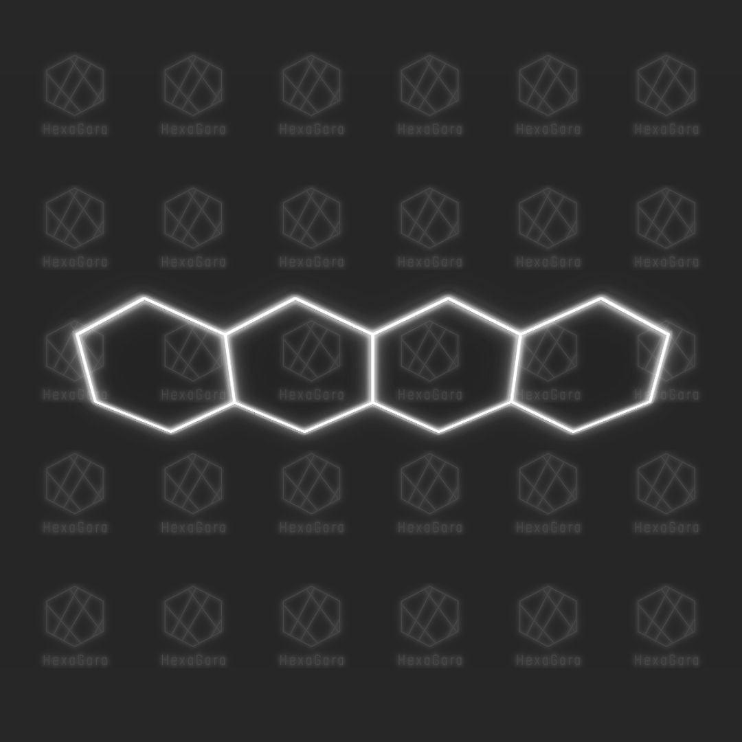 Hexagonal Lights Grid - 4 Hex - HexaGara