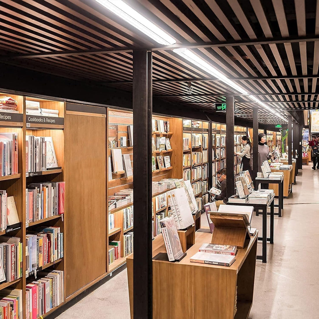 8FT 110W Slim LED Shop Lights (2-Pack)-0