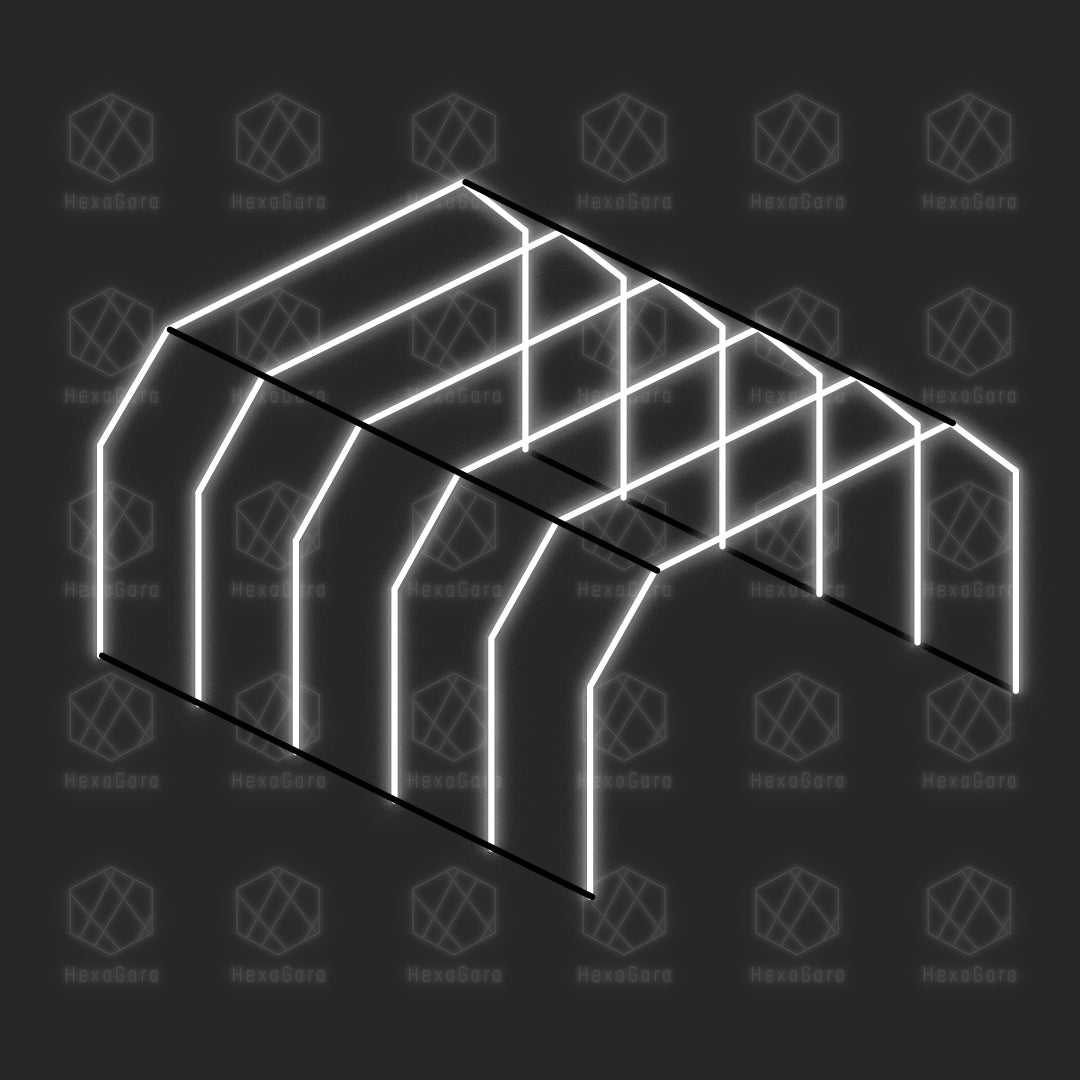 Light Tunnel (40mm) for Car Detailing, Garages