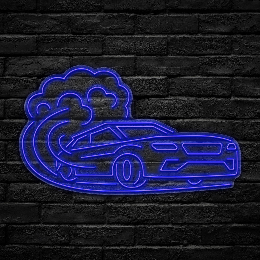 Fast Car LED Neon Sign - HexaGara