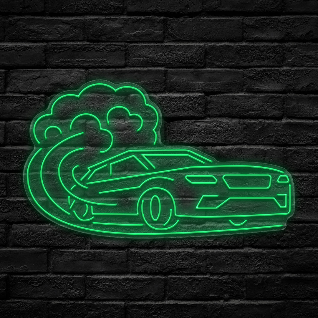 Fast Car LED Neon Sign - HexaGara
