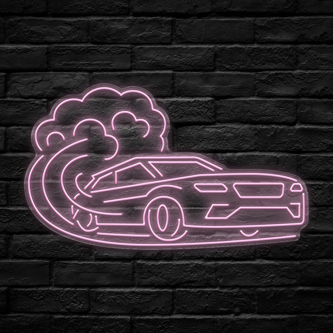 Fast Car LED Neon Sign - HexaGara