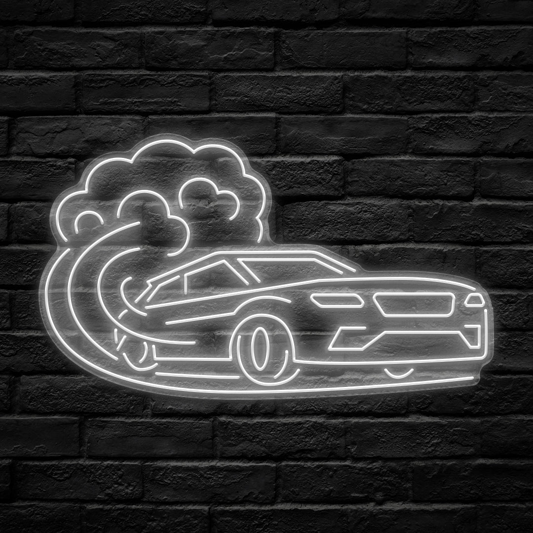 Fast Car LED Neon Sign