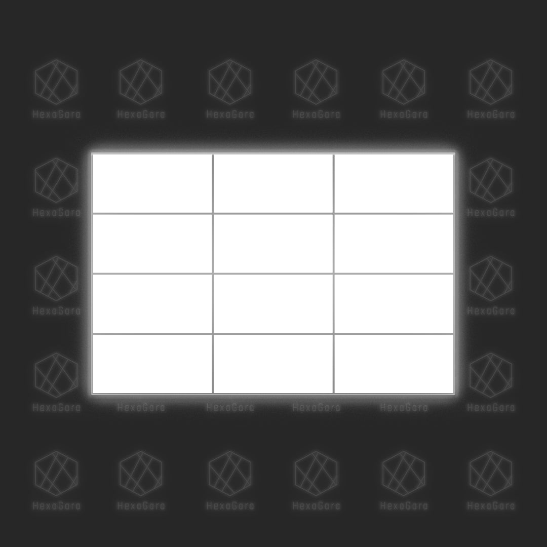 LED Ceiling Panel Light Box 3 x 4 (3.7M x 2.4M) - HexaGara