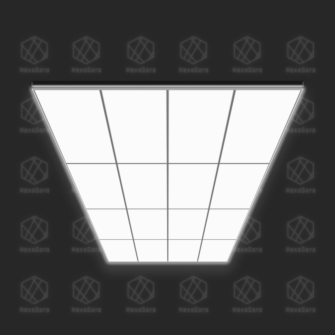 LED Ceiling Panel Light Box 4 x 4 (4.8M x 2.4M) - HexaGara