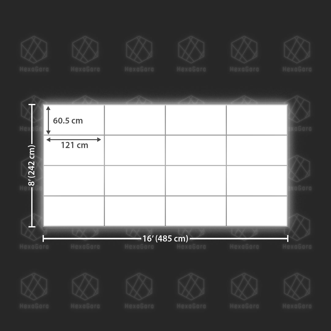 LED Ceiling Panel Light Box 4 x 4 (4.8M x 2.4M)