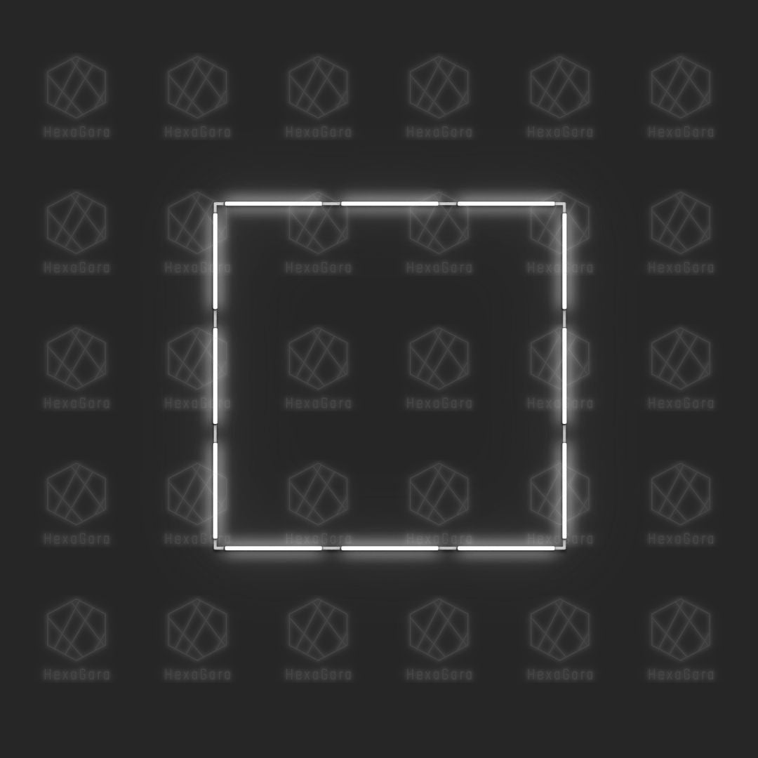 Large Square Lights (12' * 12') (12' x 12') - Geometric LED Lighting ...
