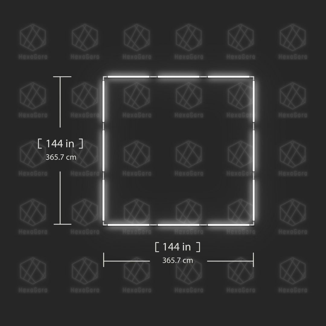 Large Square Lights (3.7M * 3.7M) - HexaGara