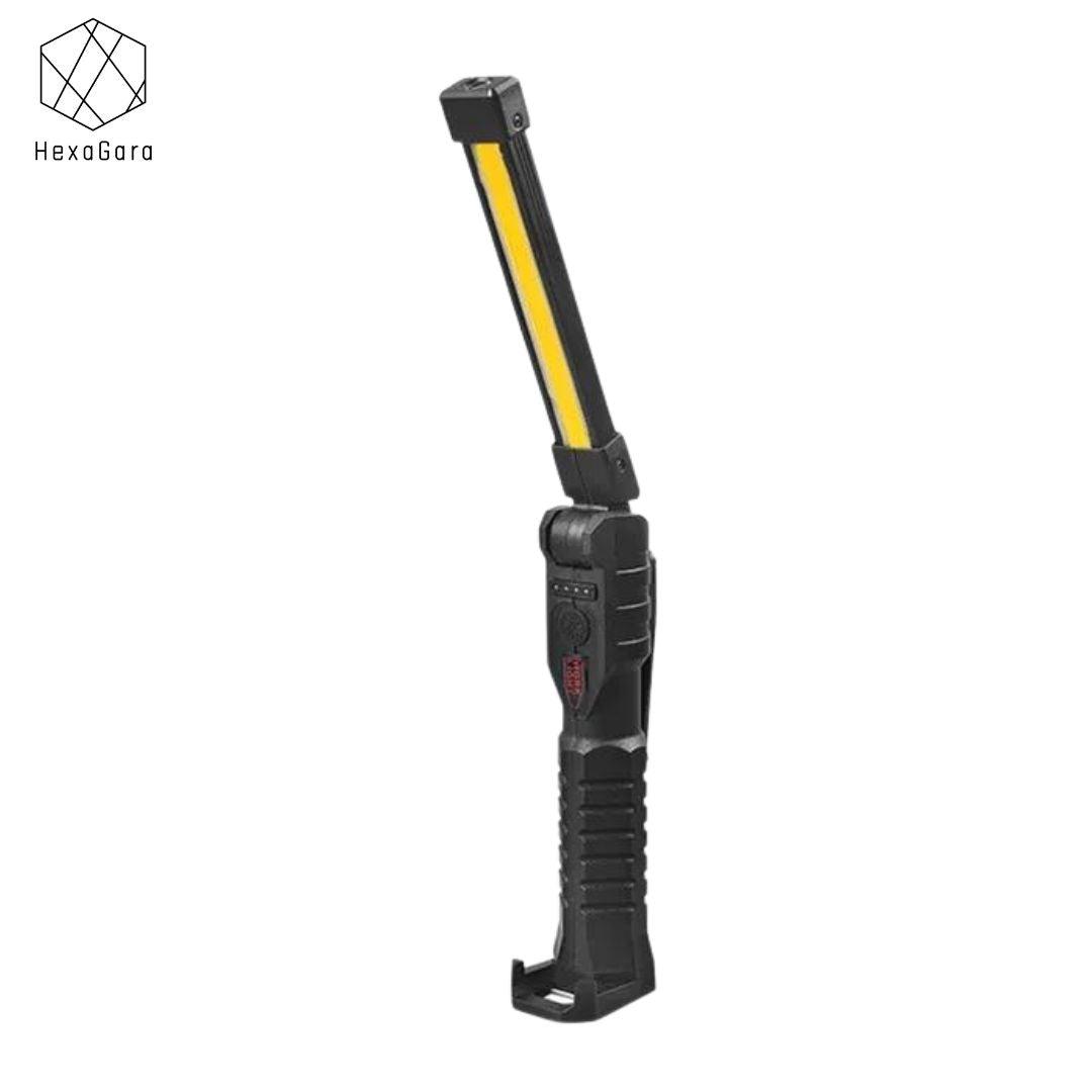 Portable Work Lights Foldable LED USB Stick Light W/ Magnet Heavy Duty - HexaGara