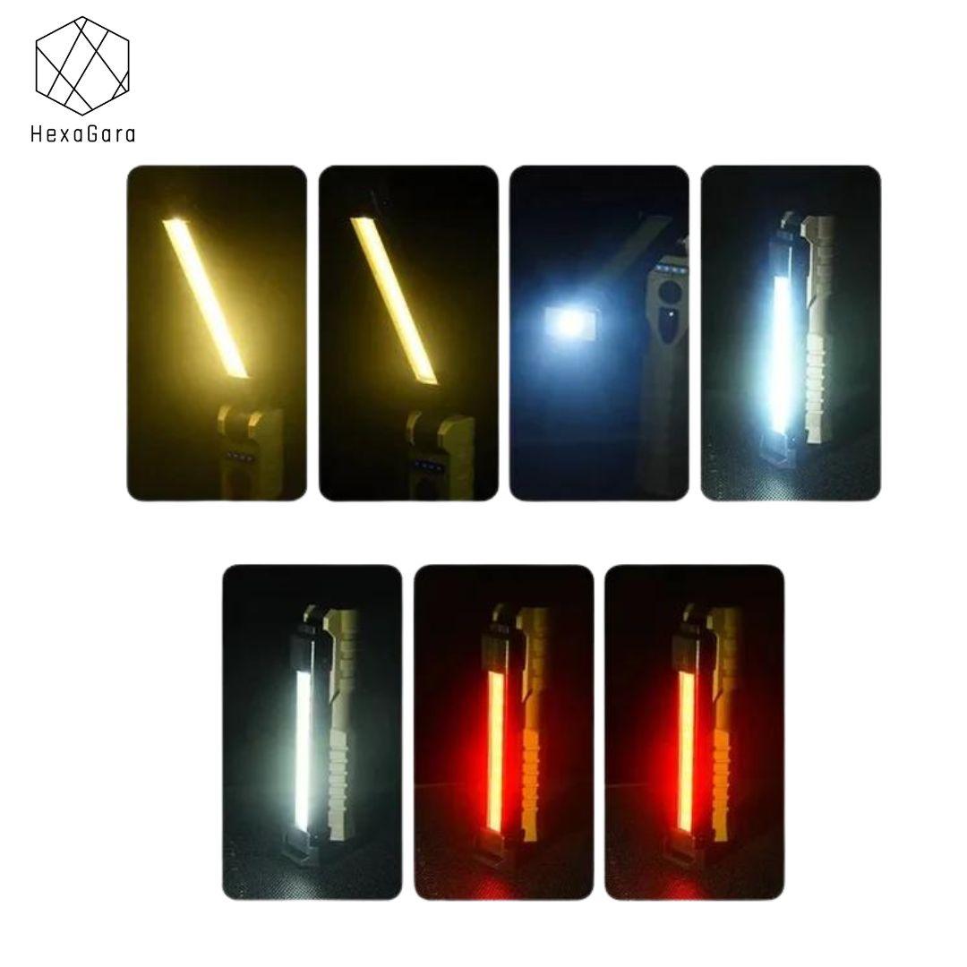 Foldable USB Magnetic Work Light | HexaGara