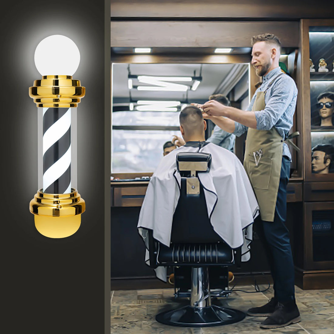 Light For Razor Barber Barbershop Lighting | Hexagonal and More – HexaGara