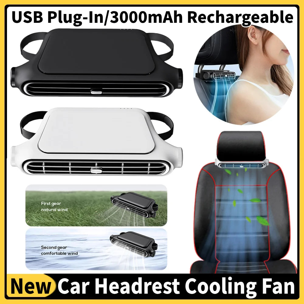 Car Headrest Cooling Fan