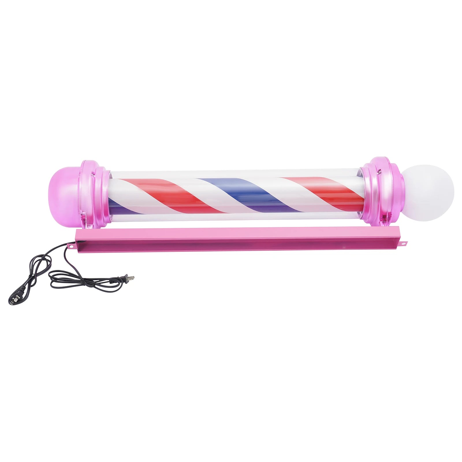 Barber Pole Decorative Lights (Pink, 100cm x 25cm)
