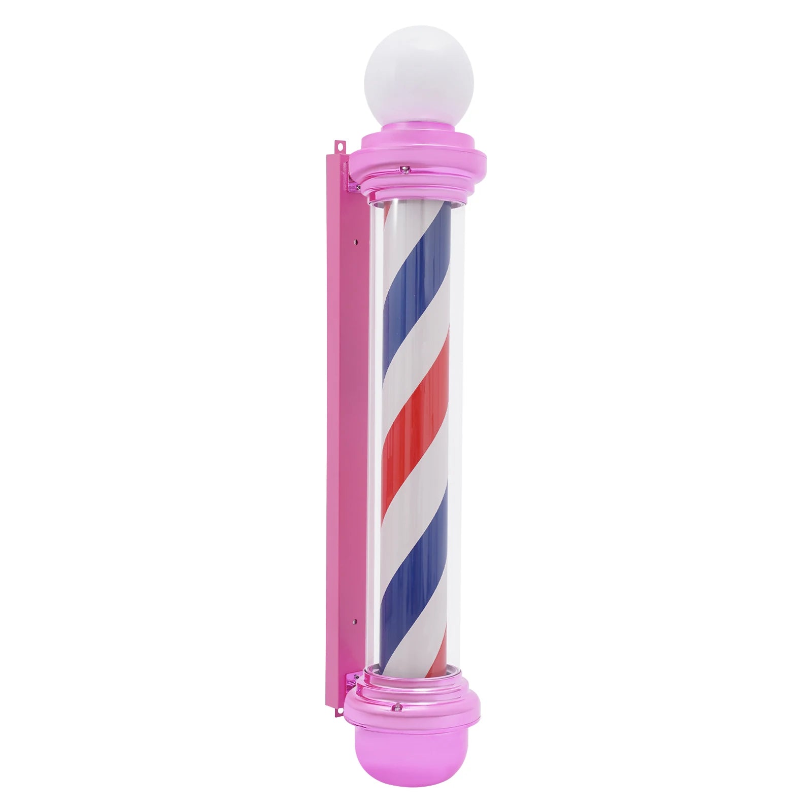 Barber Pole Decorative Lights (Pink, 100cm x 25cm)
