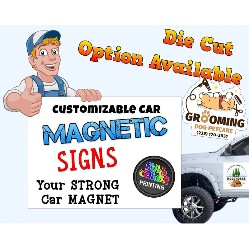 Custom Magnetic Signs & Decals