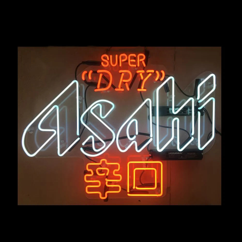 Asahi Super Dry Neon Sign (Glass Tube)