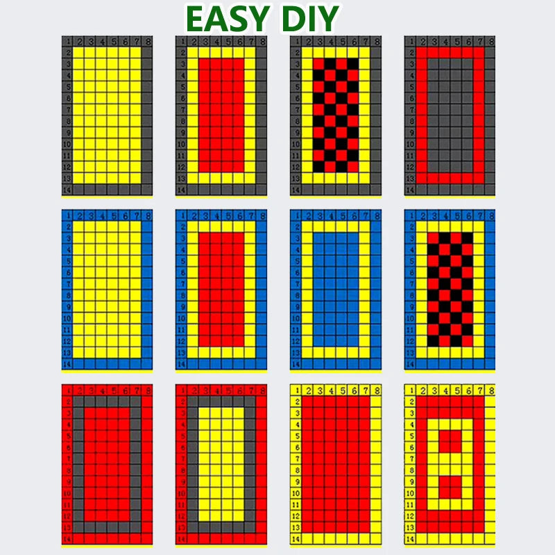 Vented Grid-Top Interlocking Garage Tiles (Multi-Color Options)
