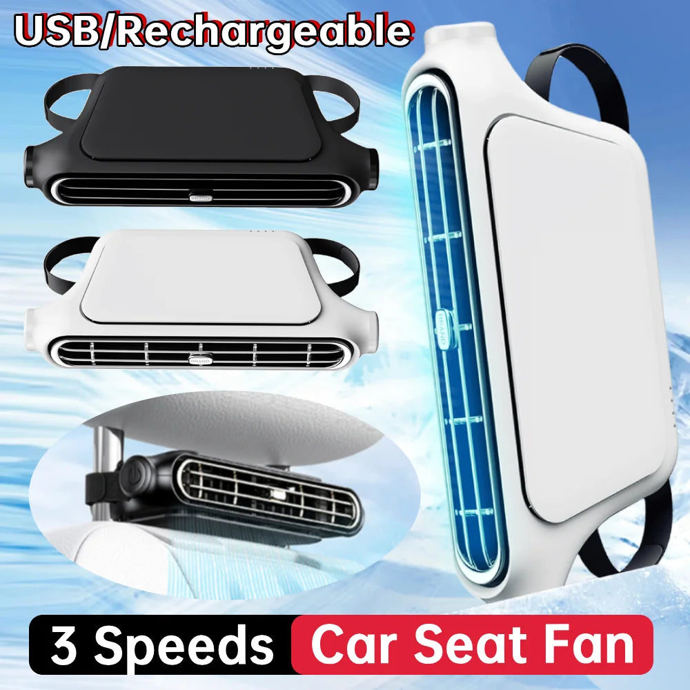 Car Headrest Cooling Fan