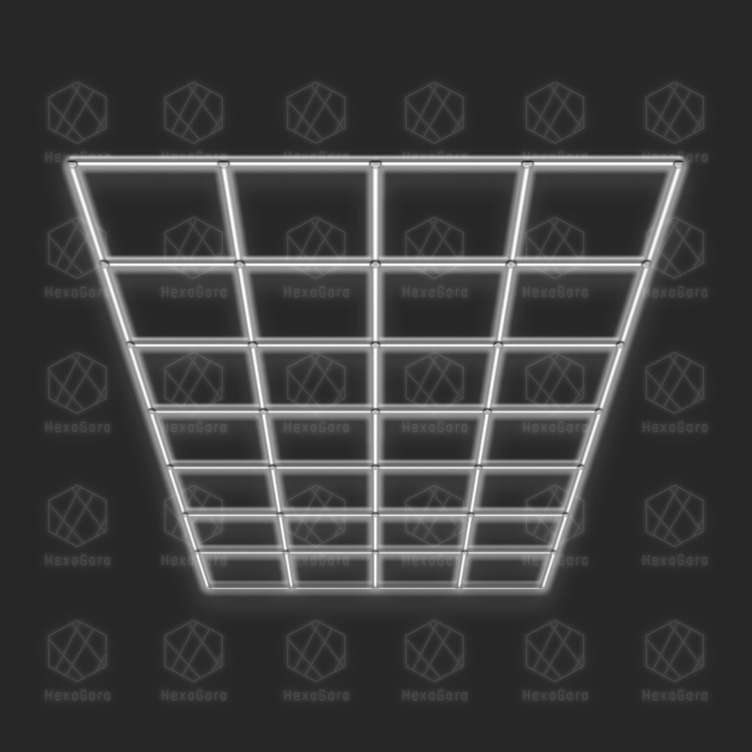 Square Lights - 28 Oversized Squares (28' x 16')