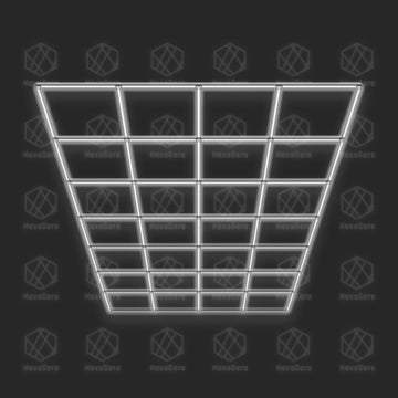 Square Lights - 28 Oversized Squares (28' x 16')