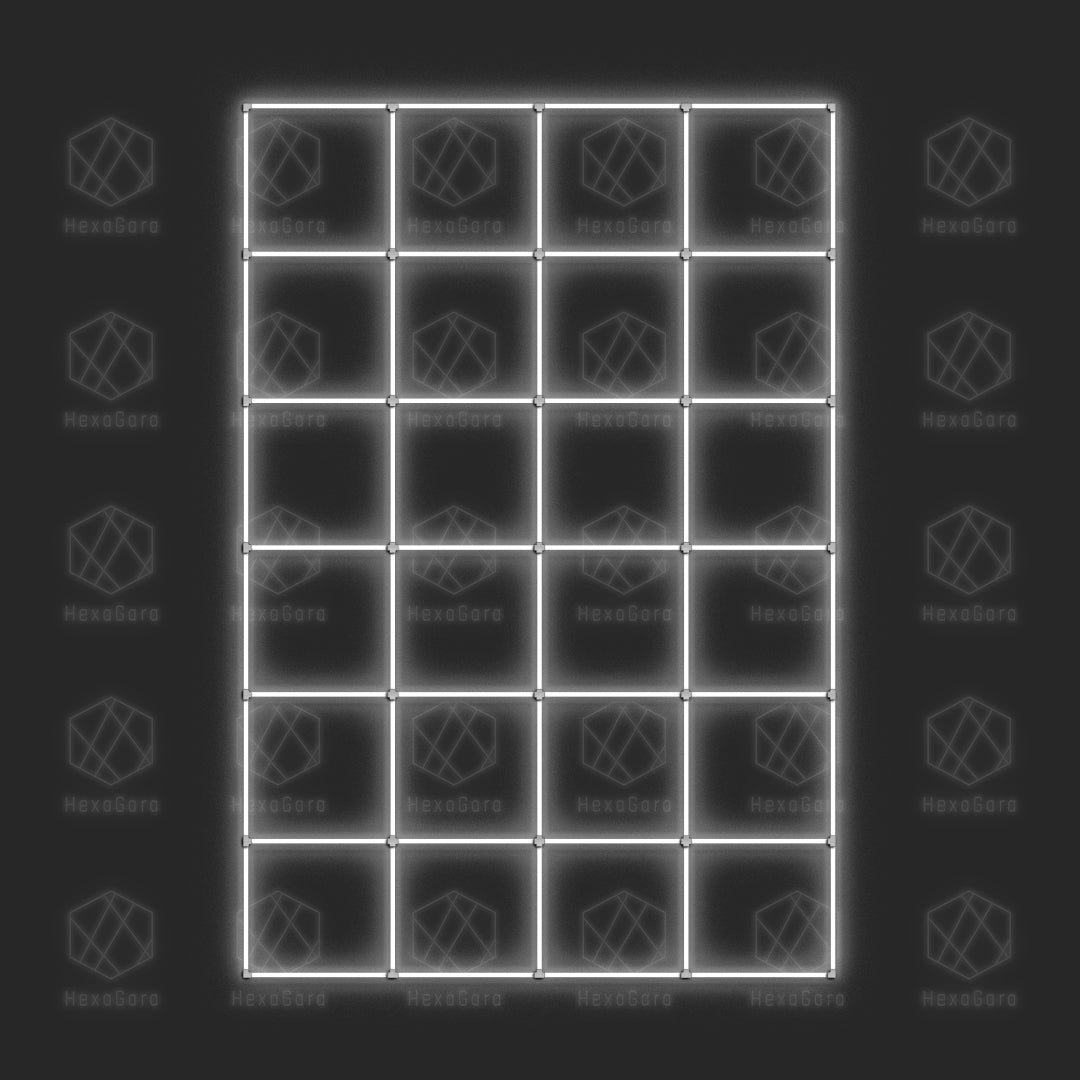 Square Lights - 24 Oversized Squares (24' x 16')