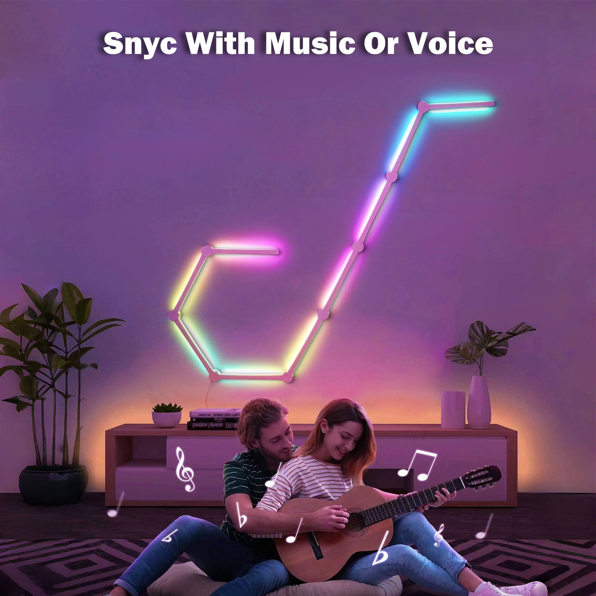 Modular Triangle Wall Light (RGB)