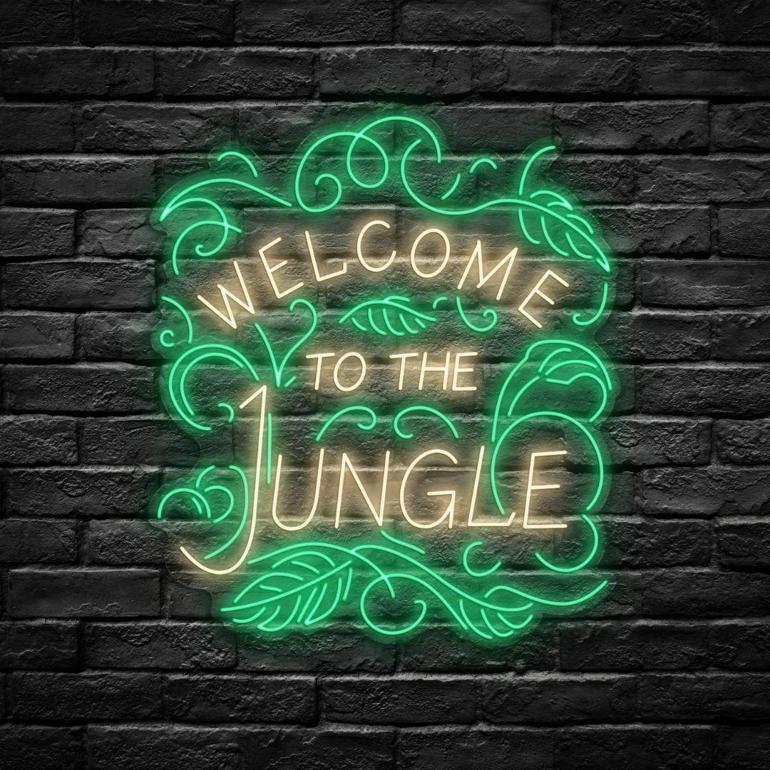 Welcome to the Jungle LED Neon Sign - HexaGara