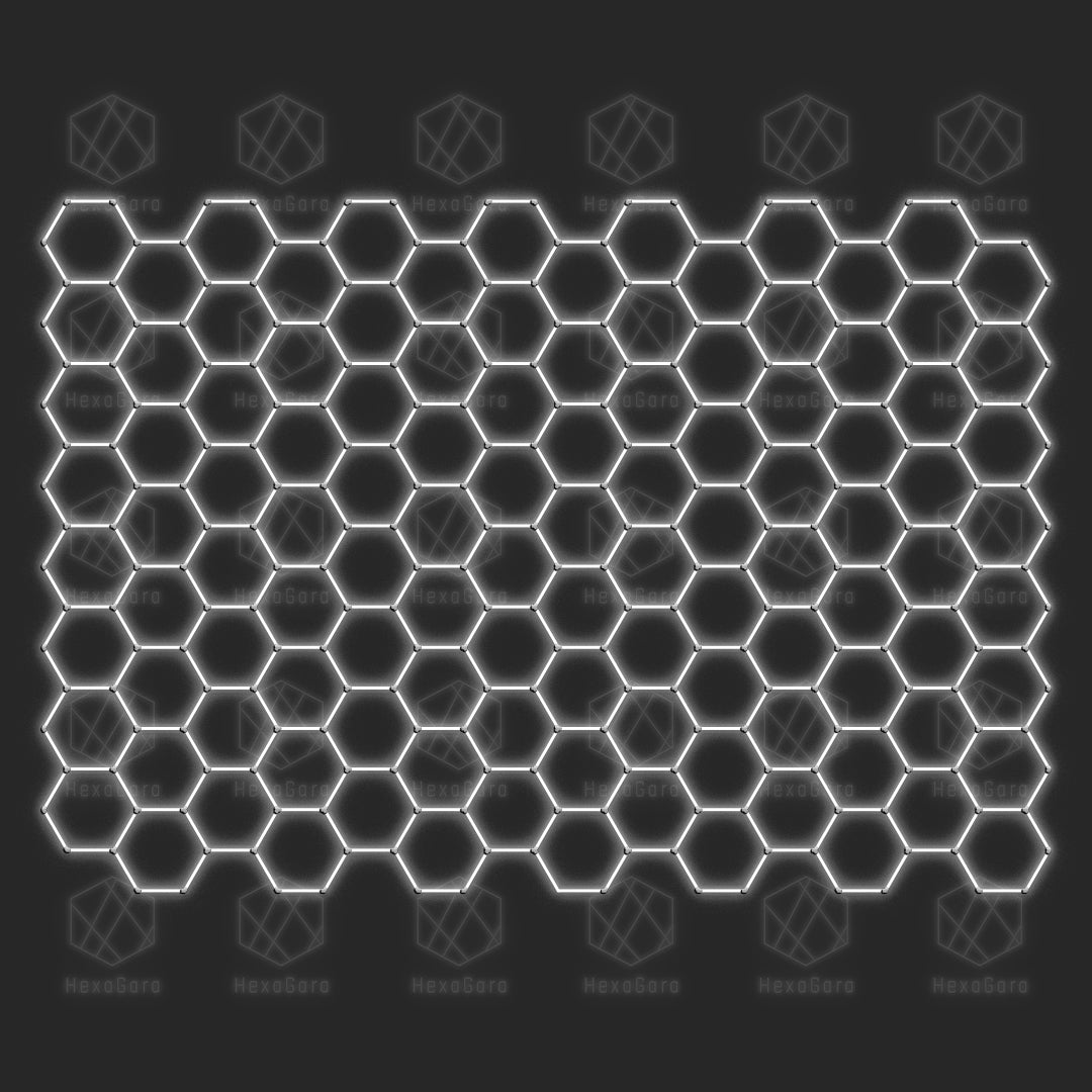 X-Large Hexagonal Lights Set (85ft * 58ft) - HexaGara