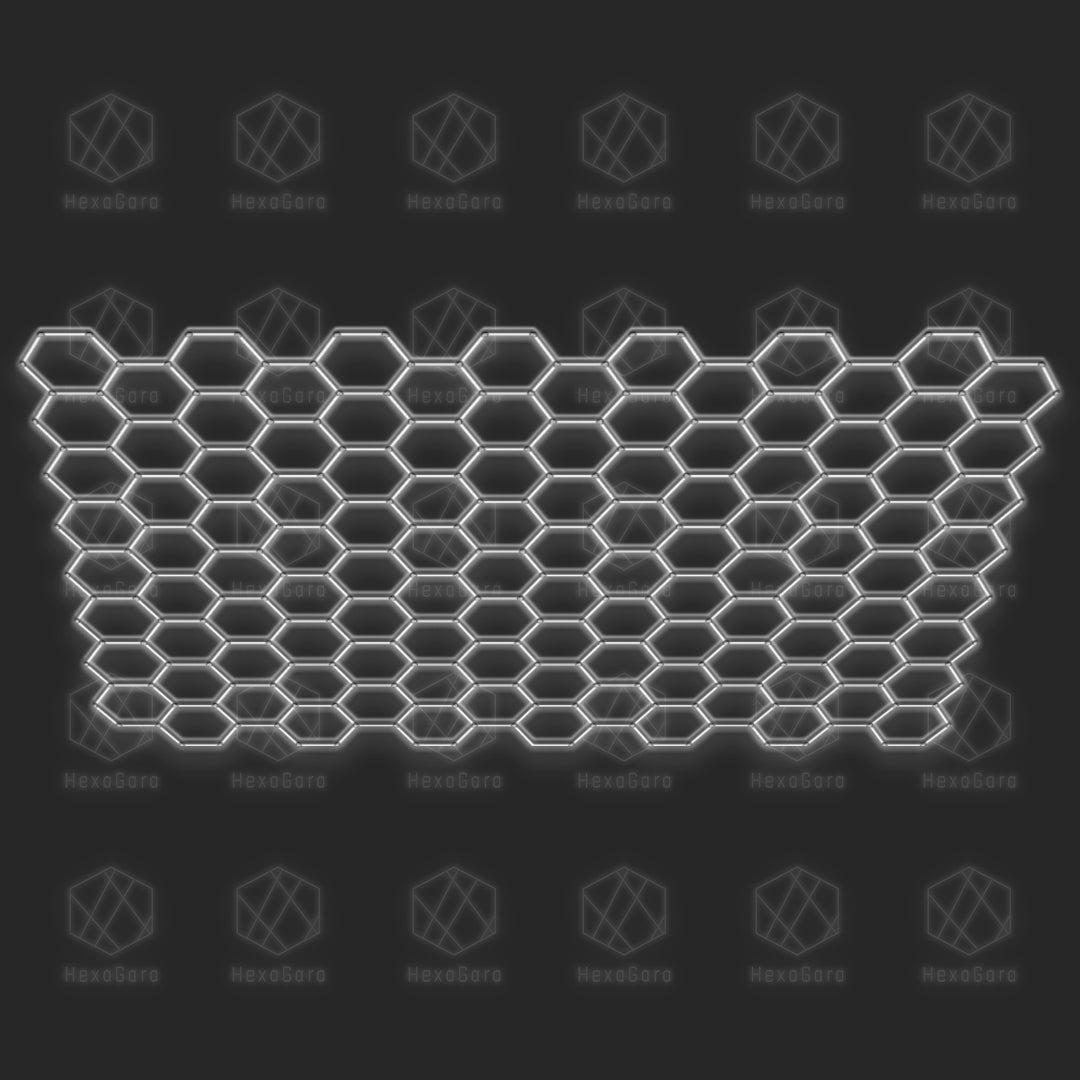 X-Large Hexagonal Lights Set (85ft * 58ft) - HexaGara