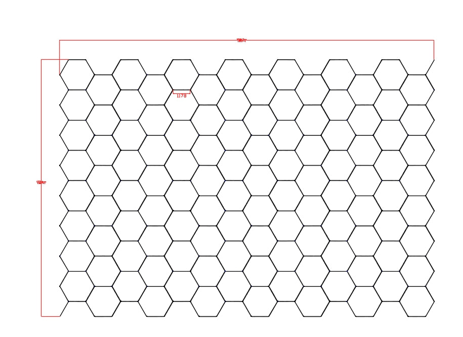 X-Large Hexagonal Lights Set (85ft * 58ft)