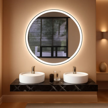 40 Inches LED Vanity Mirror Dimmable TemperedGlass