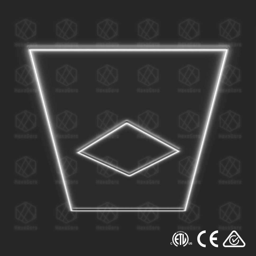 Diamond Lights Grid - Perfect for Garages, Car Detailing, Shops, Gyms ...