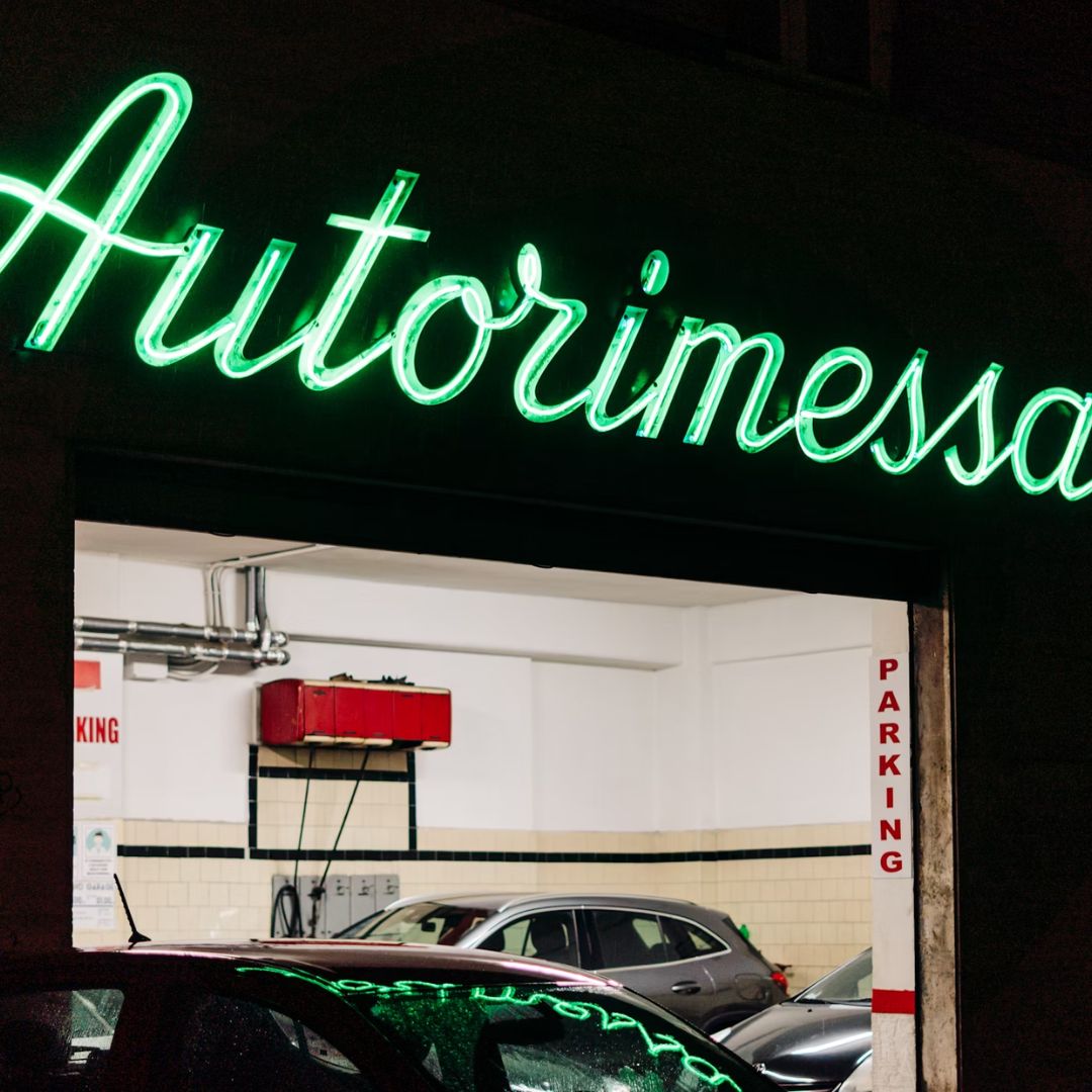 Garage LED Neon Sign