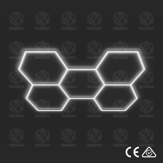 Hexagonal Lights Grid - 5 Hex