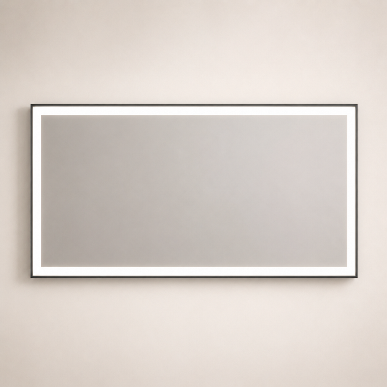 30 by 60 inch wide landscape LED vanity mirror