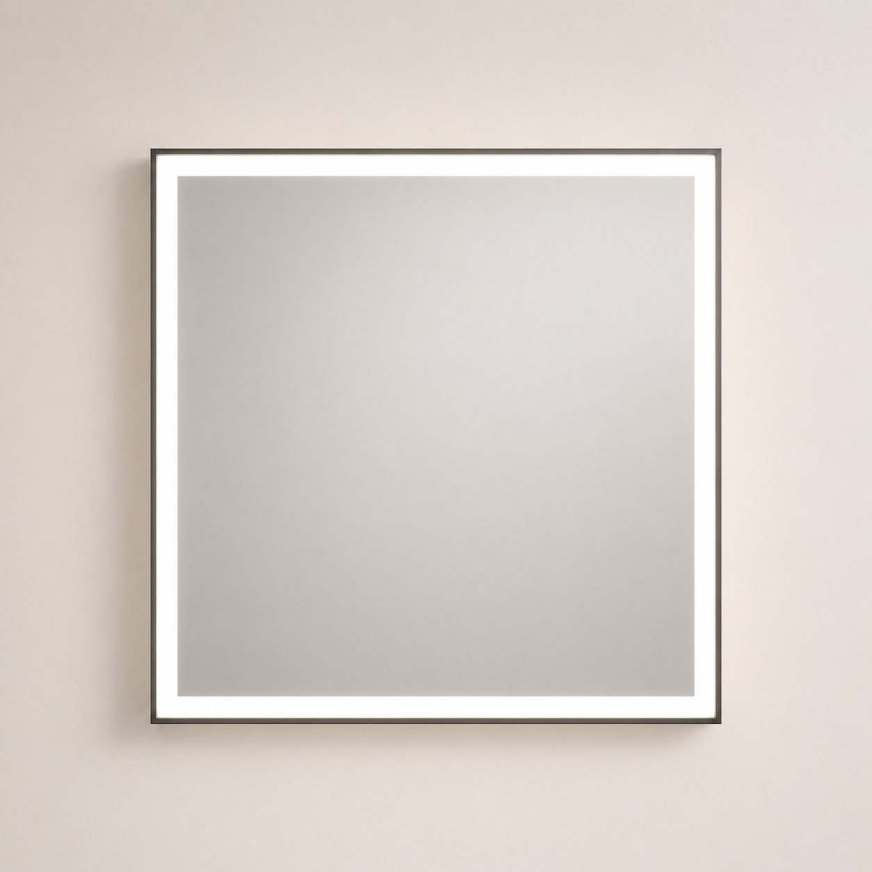 36 by 36 inch square LED vanity mirror