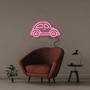 Beetle Car LED Neon Sign - HexaGara