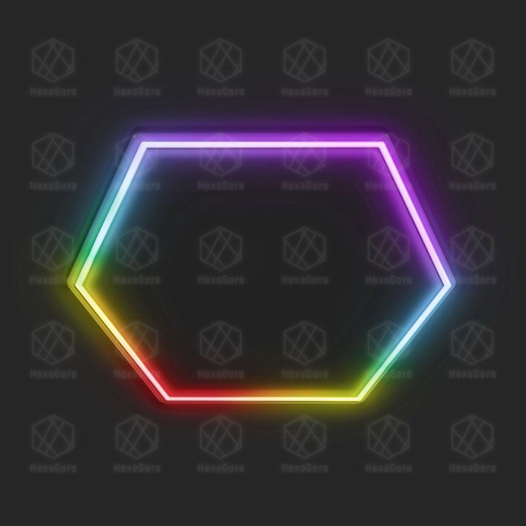 RGB Hexagonal Lights Grid - Individual Hex - HexaGara