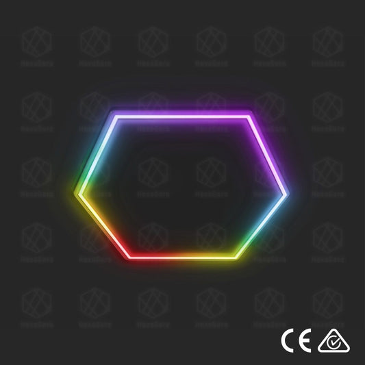 RGB Hexagonal Lights Grid - Individual Hex