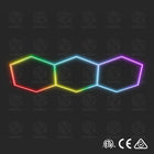 RGB Hexagonal Lights Grid - 3 Hex