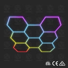 RGB Hexagonal Lights Grid - 8 Hex