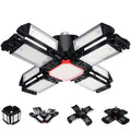 Super Bright Multi-Directional Ceiling Garage Lights - 12 Panels (18k Lumens) - HexaGara